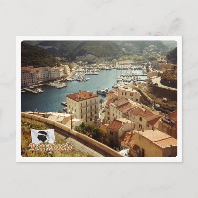 Cartão Postal França - Córsega - Bonifacio - (Frente)