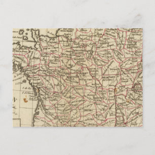 Cartão Postal França, departamentos