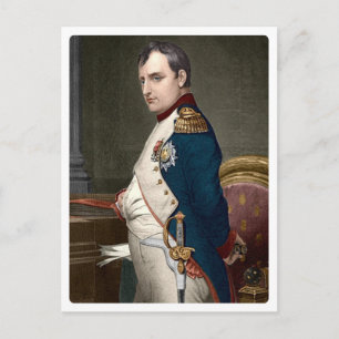 Cartão Postal França - Napoleão Bonaparte -