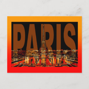 Cartão Postal França Paris