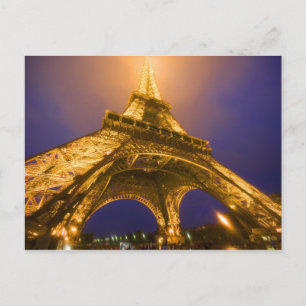 Cartão Postal França, Paris. Olhando da base de Eiffel