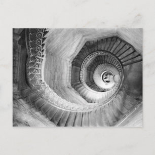 Cartão Postal FRANÇA, Rhone Valley, LYON: Traboule Staircase