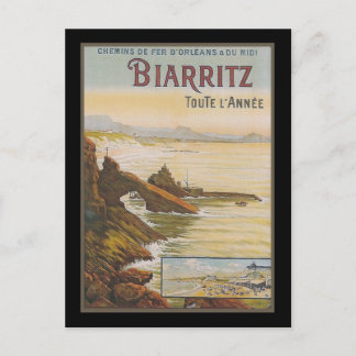Cartão Postal France Biarritz