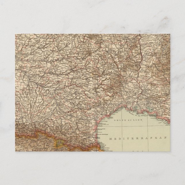 Cartão Postal France S, Córsega (Frente)