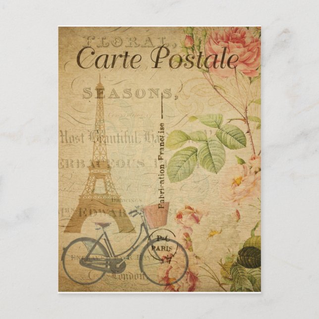 Cartão postal francês (Frente)