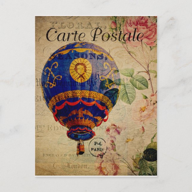 Cartão Postal Francês (Frente)