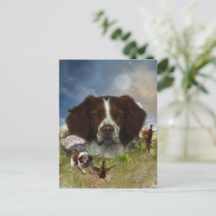 Cartão Postal Francês Brittany, Arte