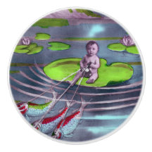 Cartão postal francês da April Fool Vintage