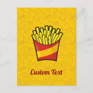 Cartão postal francês Fries