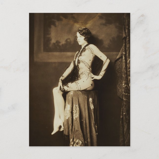 Cartão postal francês no início dos anos 1900 (Frente)