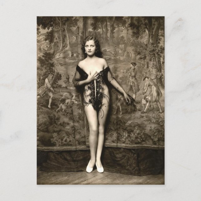 Cartão postal francês no início dos anos 1900 (Frente)