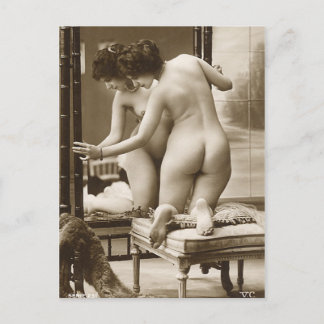 Cartão postal francês - Nude Risque