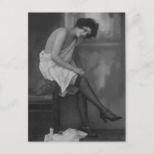 Cartão postal francês Risque