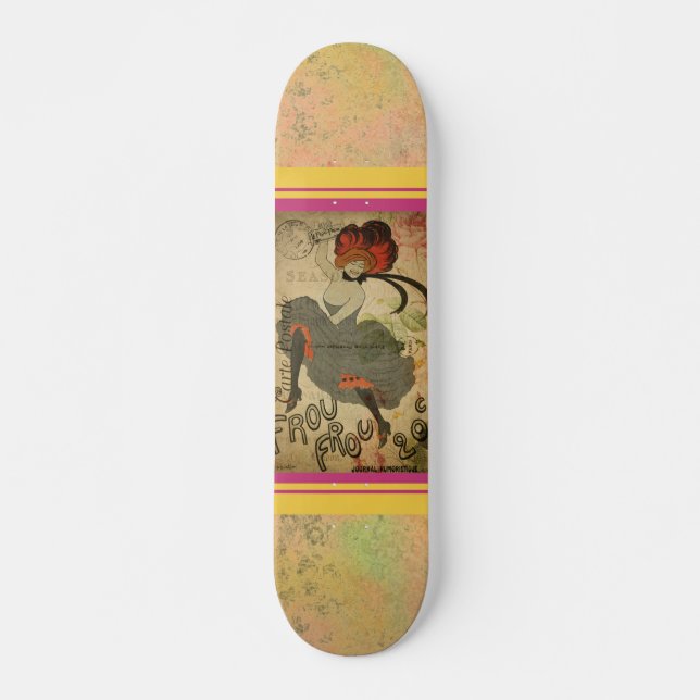 Cartão-postal francês Skateboard (Frente)