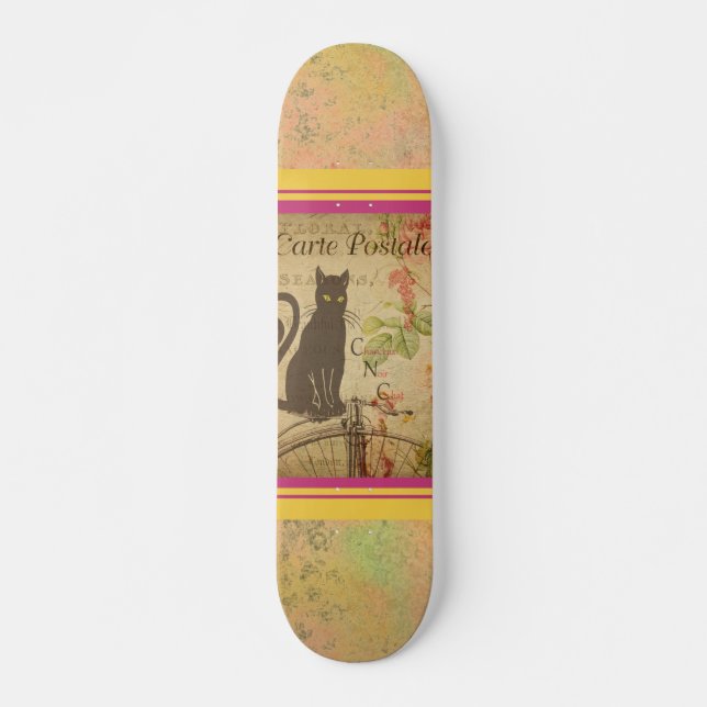Cartão-postal francês Skateboard (Frente)