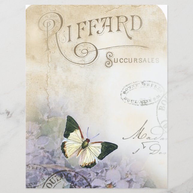 Cartão postal francês Vintage (Frente)