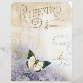 Cartão postal francês Vintage