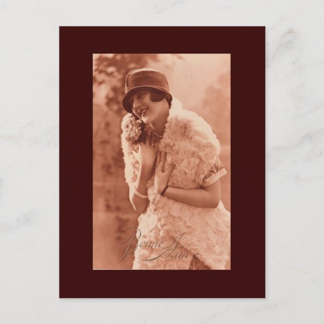 Cartão postal francês Vintage (Frente)