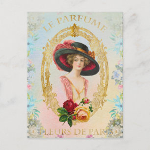 Cartão postal francês Vintage