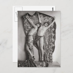 Cartão postal francês Vintage