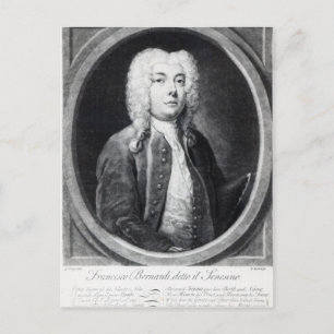 Cartão Postal Francesco Bernardi Senesino