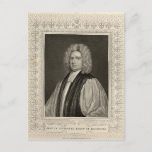 Cartão Postal Francis Atterbury, Bispo de Rochester