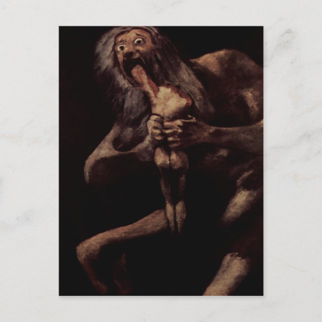 Cartão Postal Francisco de Goya Francisco Jos? de Goya y Lucient (Frente)