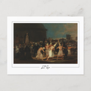 Cartão Postal Francisco Goya #107 - Arte fina