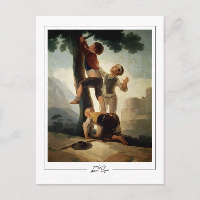 Cartão Postal Francisco Goya #171 - Belas Artes (Frente)