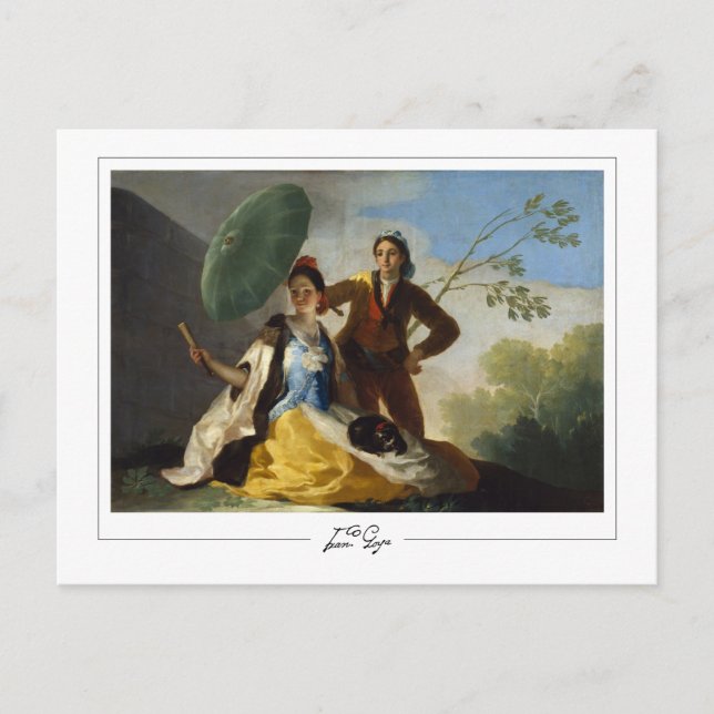 Cartão Postal Francisco Goya #403 - Arte Fina (Frente)