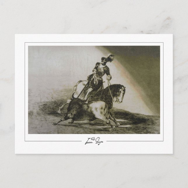 Cartão Postal Francisco Goya #499 - Cartão-postal de arte (Frente)