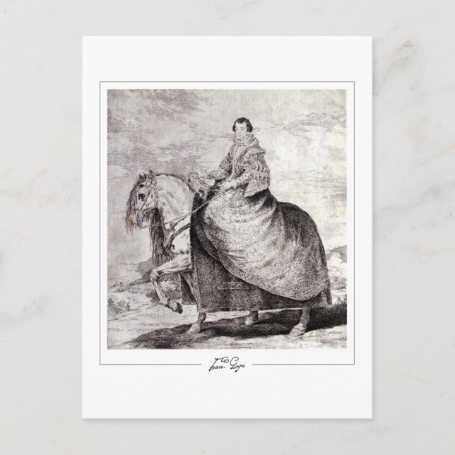 Cartão Postal Francisco Goya #505 - Cartão-postal de arte (Frente)