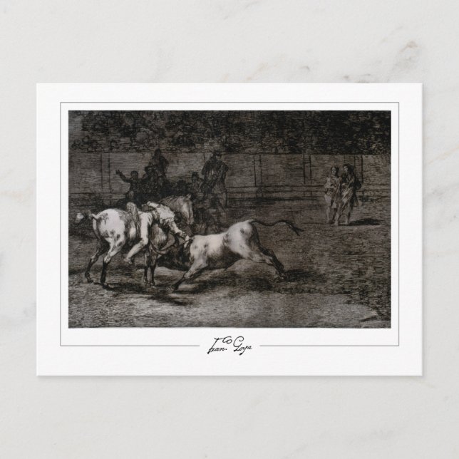 Cartão Postal Francisco Goya #510 - Cartão-postal de arte (Frente)