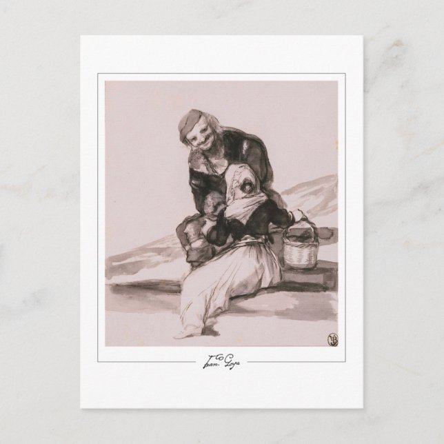 Cartão Postal Francisco Goya #528 - Cartão-postal de arte (Frente)