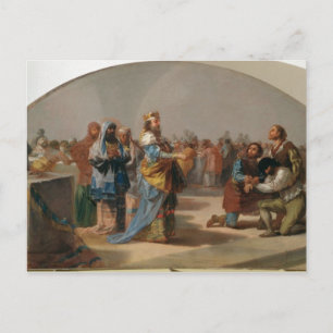 Cartão Postal Francisco Jose de Goya y Lucientes A Parábola o