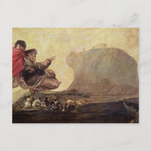 Cartão Postal Francisco Jose de Goya y Lucientes As Bruxas