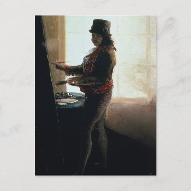 Cartão Postal Francisco Jose de Goya y Lucientes | Autorretrato (Frente)