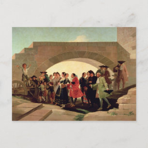 Cartão Postal Francisco Jose de Goya y Lucientes Casamento,