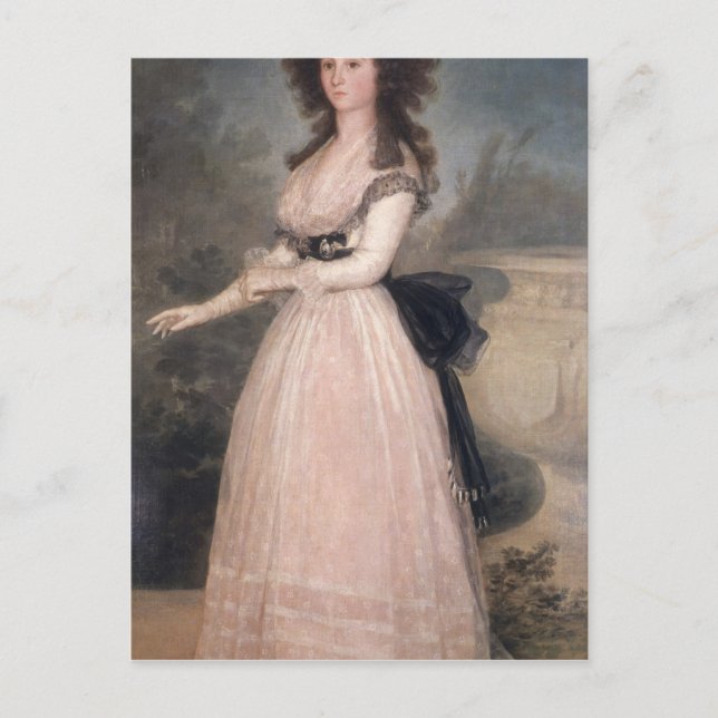 Cartão Postal Francisco Jose de Goya y Lucientes | Dona Tadea Ar (Frente)
