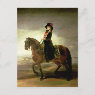 Cartão Postal Francisco Jose de Goya y Lucientes Equestre