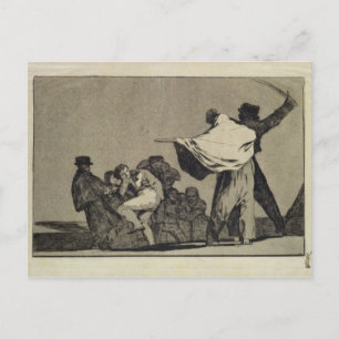 Cartão Postal Francisco Jose de Goya y Lucientes Fo bem conhec