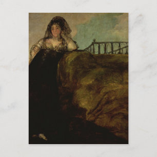 Cartão Postal Francisco Jose de Goya y Lucientes Leocadia Zori