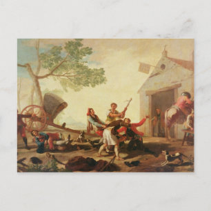 Cartão Postal Francisco Jose de Goya y Lucientes   Luta contra