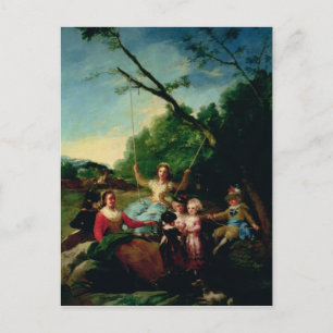 Cartão Postal Francisco Jose de Goya y Lucientes Swing