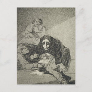 Cartão Postal Francisco Jose de Goya y Lucientes Xameface
