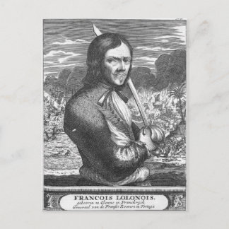 Cartão Postal Francois l'Olonnais