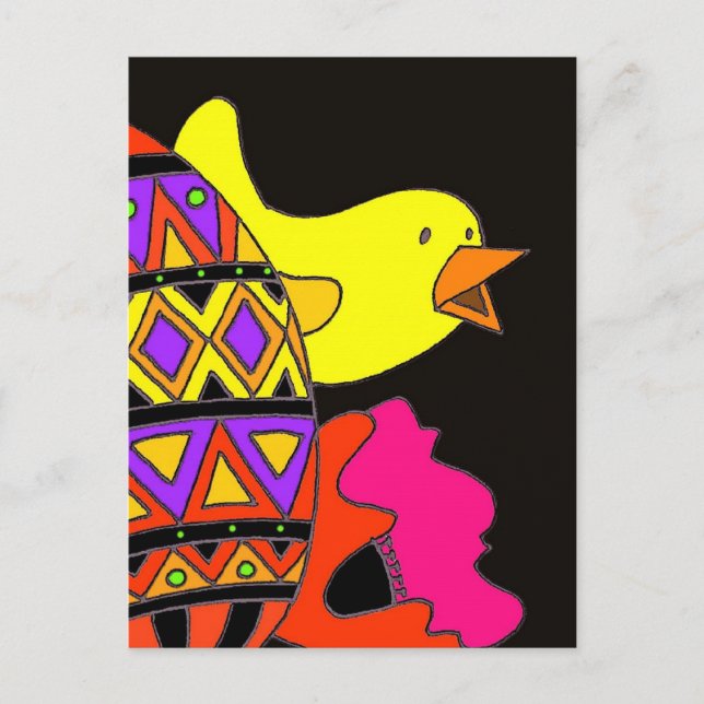 Cartão Postal Frango Ucraniano Personalizável (Frente)