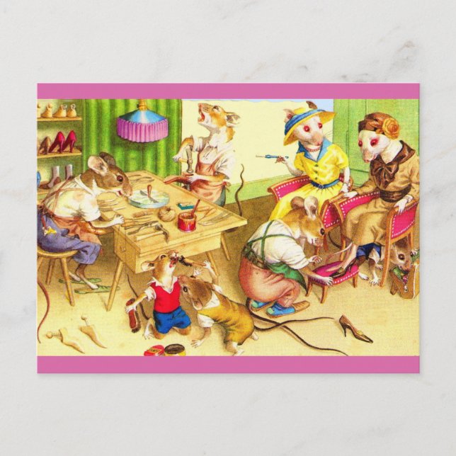 Cartão Postal Frangos de calçado para manutenção (Frente)