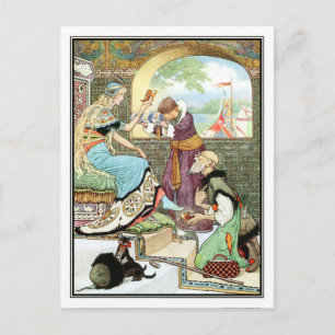 Cartão Postal Frank C. Papé Pape - Livro de Histórias Russas