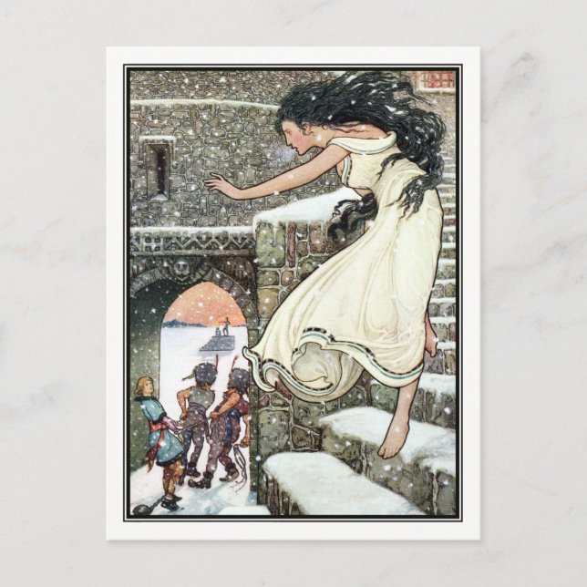 Cartão Postal Frank C. Papé Pape - Quiet Dunai (Frente)